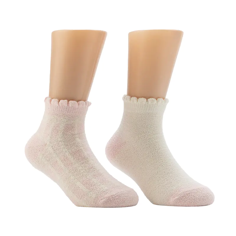 Damensocken „Pop Scallop Welt Cozy Home“.