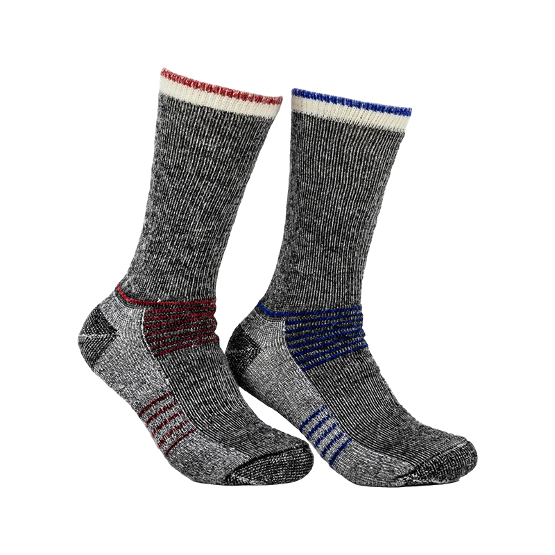 Herrensocken aus Wollmischung mit Rundhalsausschnitt