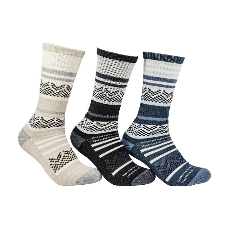 Tonal Stripe 1/2 Cushion Crew für Herren