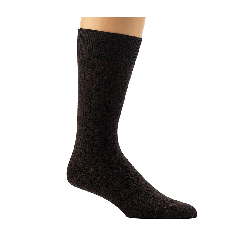 Herrensocken aus merzerisierter Baumwolle