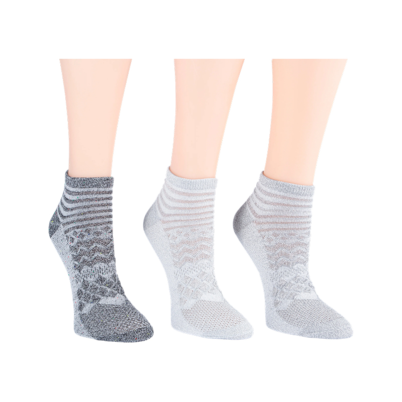 Pokebetexture W/Fleck Low Cut 3ppk Socken