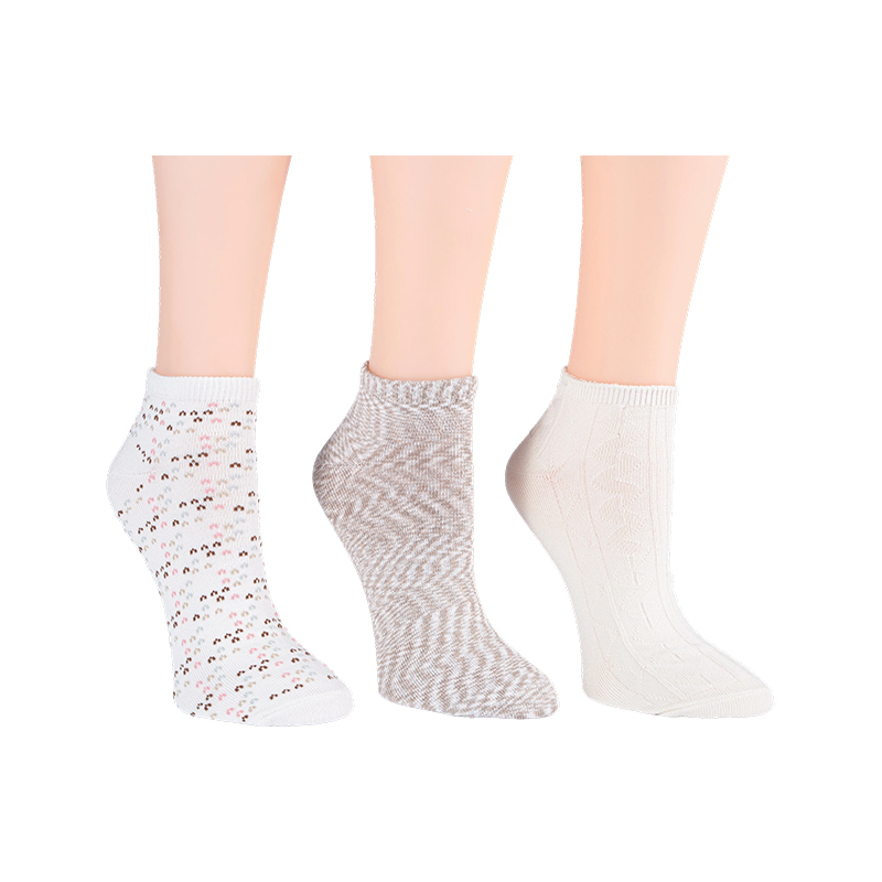 Multi Birdseye Low Cut 3ppk Socken