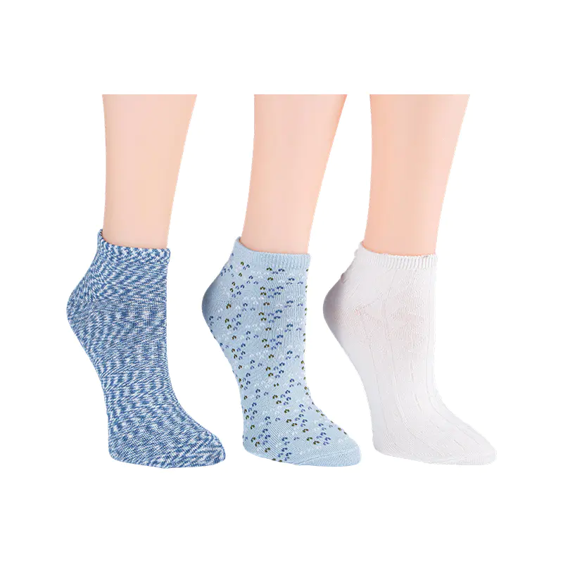 Multi Birdseye Low Cut 3ppk Socken