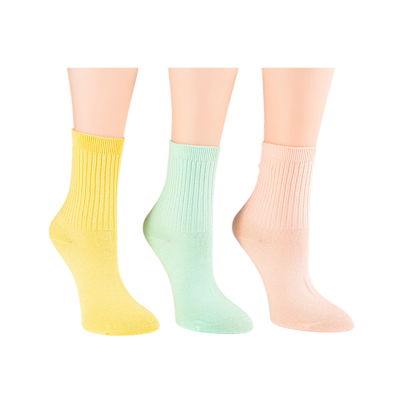 Gerippte Damensocken