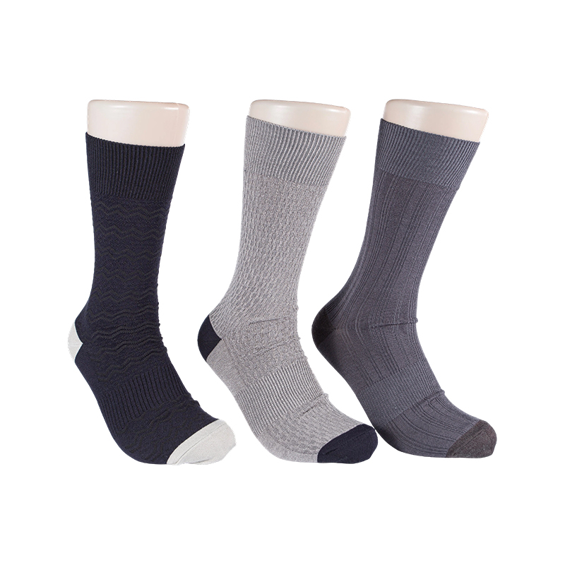 Mixed Textures Arch Support Crew 3ppk Socken