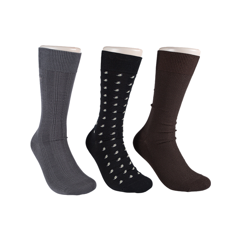 Herrensocken aus merzerisierter Baumwolle