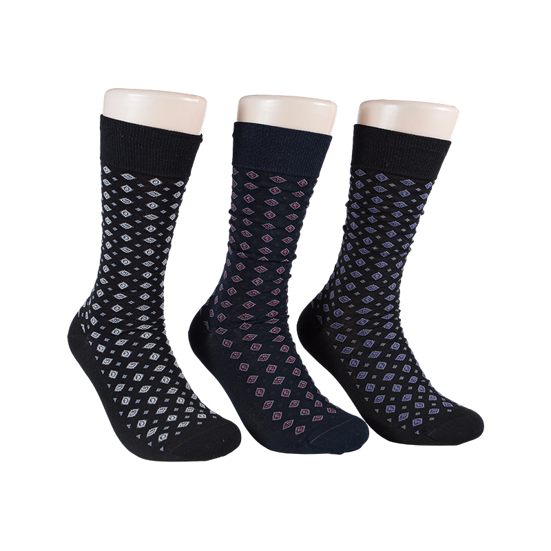 Herrensocken aus merzerisierter Baumwolle