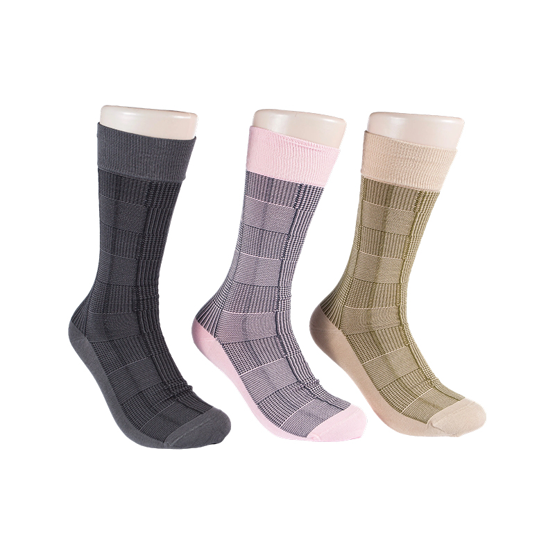 Herrensocken aus merzerisierter Baumwolle