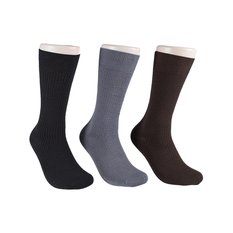 Herrensocken aus merzerisierter Baumwolle