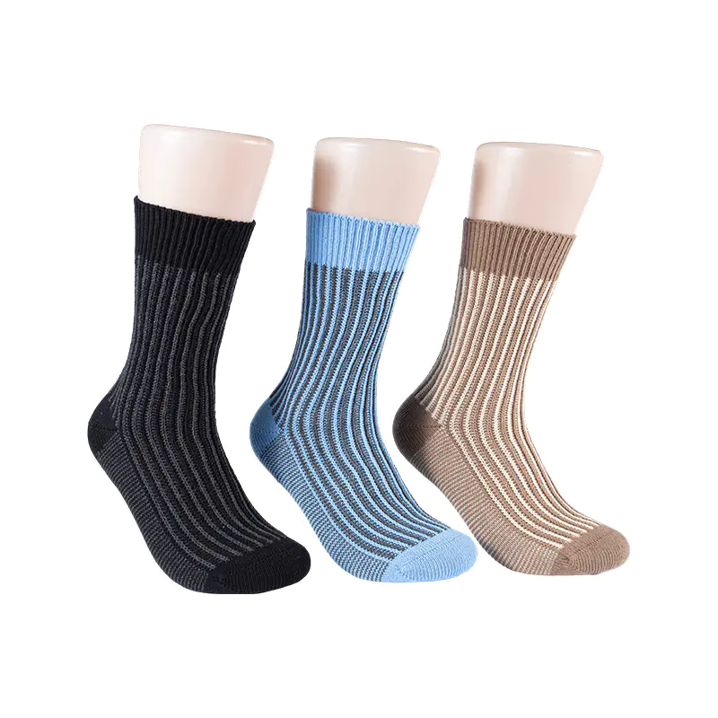 Herren-Rib-Crew-Socken