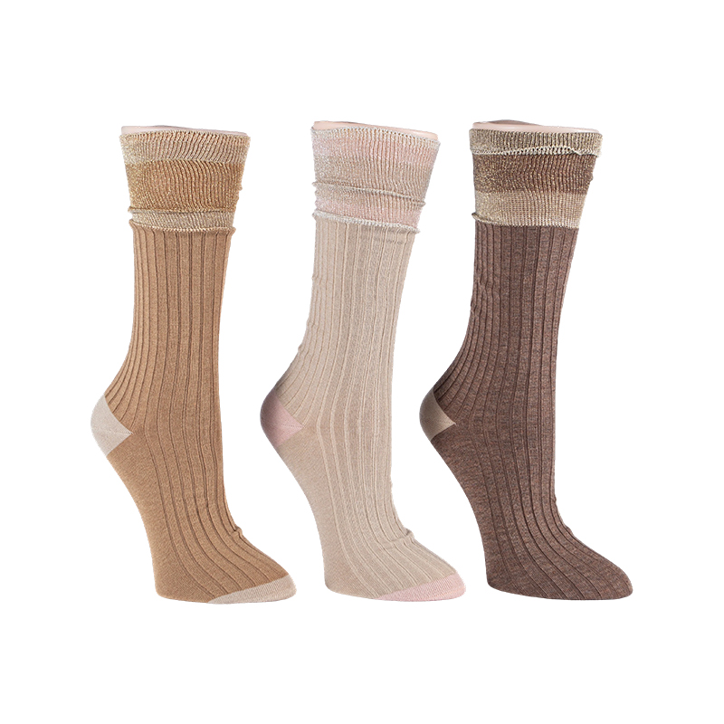 Damensocken aus Seidenmischung