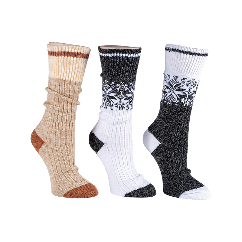 Warme Laides-Socken aus Wollmischung