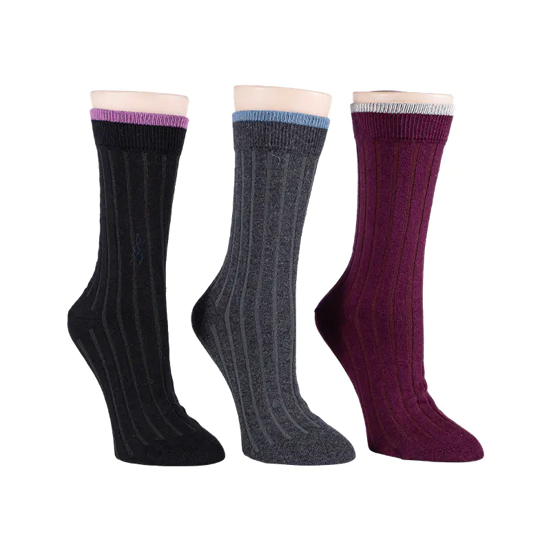 Damen-Socken aus Baumwoll-Kaschmir-Mischung