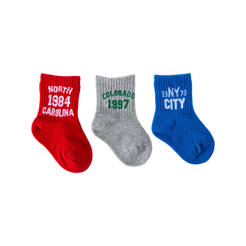 Socken im Baby-Design